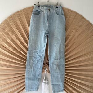 Vintage Y2K Paris Blues Light Denim High Waisted